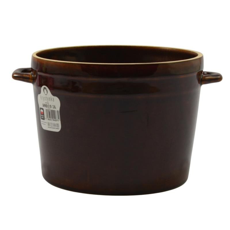 Garnek kamionka 2,5L Q19